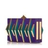 Minaudière violet