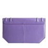 pochette violet cuir