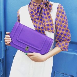pochette violette