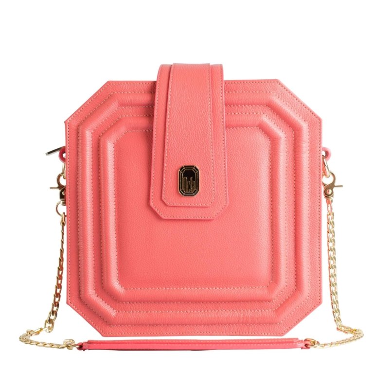 sac bandoulière rose