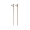 boucles d'oreilles argent pendantes