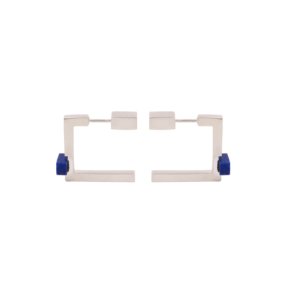 boucles d'oreilles Lapis lazuli argent