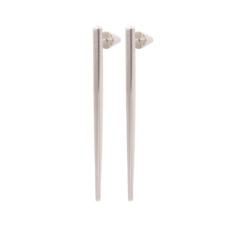 boucles d'oreilles pendantes argent