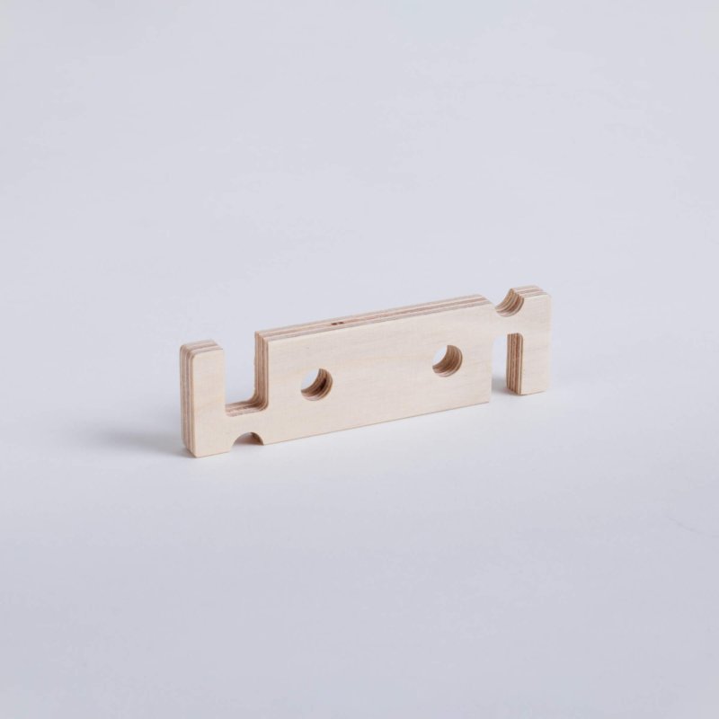 support téléphone portable en bois