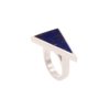 bague argent lapis lazuli