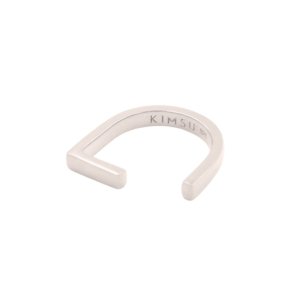 bague argent minimaliste