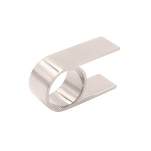 bague double doigt argent