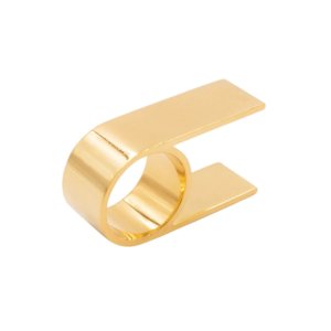 bague double doigt or
