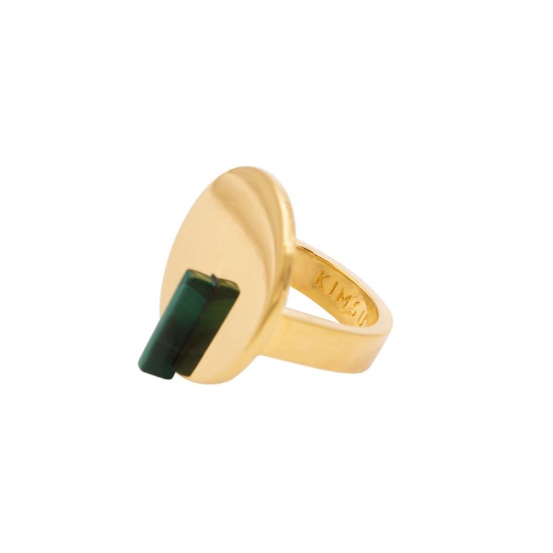 bague malachite femme