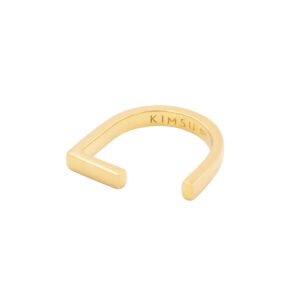 bague or minimaliste