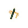 bague or ouverte pour femme