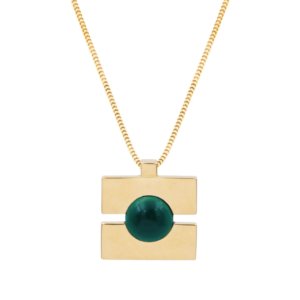 collier or malachite
