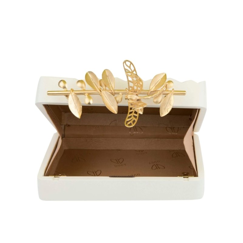 pochette crème