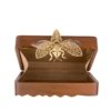 pochette marron femme
