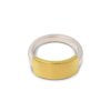 bague anneau femme argent plaqué or