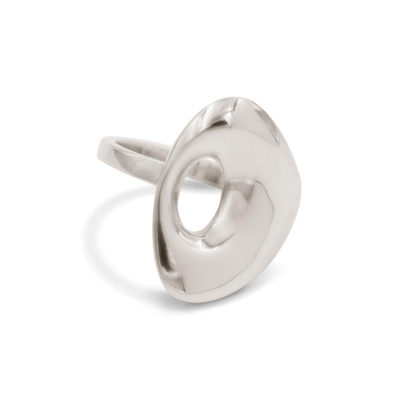 bague femme argent massif