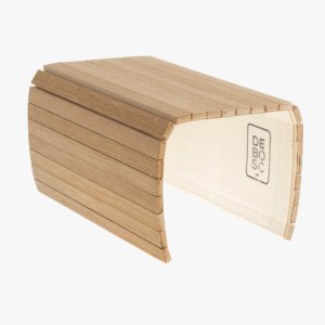 plateau accoudoir canapé en bois