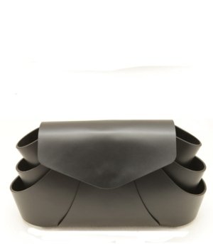 Pochette Cuir Noir