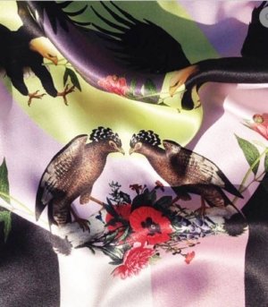 Foulard en soie Aigle Impérial