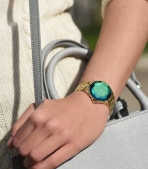 Montre CRYSTANA Gold Green