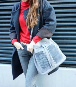 Sac seau MUNI Gris