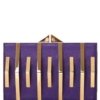 JUDD T Purple & Turquoise Clutch