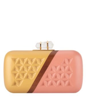 Minaudière PEACH & GOLD
