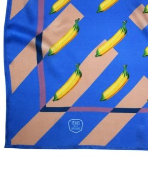 Foulard en soie BANANAS