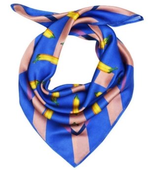 Foulard en soie BANANAS