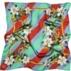 Foulard en soie MAGNOLIA & CORN RED