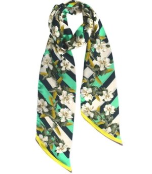 Echarpe Skinny MAGNOLIA & CORN GREEN