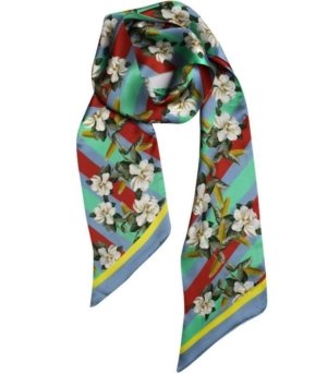 Echarpe Skinny MAGNOLIA & CORN RED