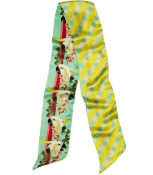 Echarpe Skinny PARROTS & ROSES