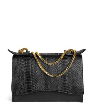 Sac Diavolino XL Noir Python