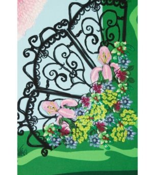 Foulard en soie BALLERINA