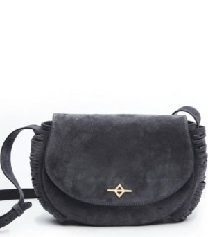 Sac bandoulière RUKI Gris daim