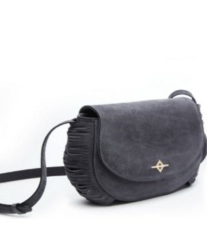Sac bandoulière RUKI Gris daim