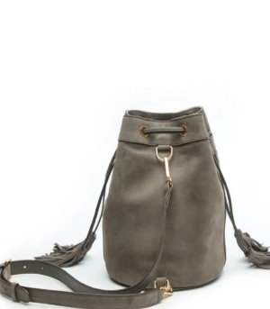 Sac seau ALFIE Daim gris