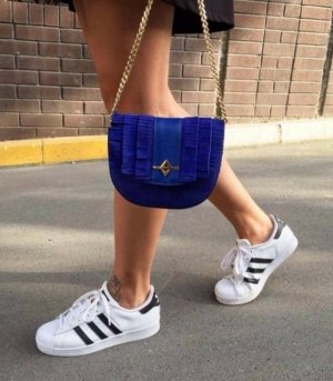 Sac bandoulière LUNA Sxe blue