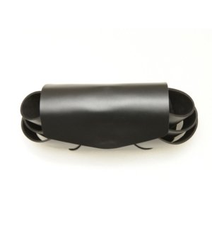 Pochette Cuir Noir