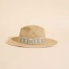 chapeau panama galon vert Maradji