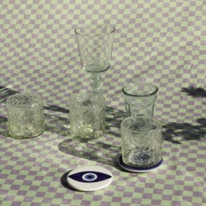 dessous de verre oeil