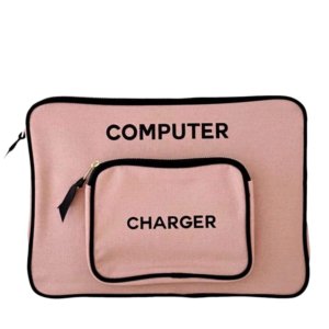 pochette ordinateur 13 pouces rose poudré