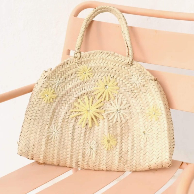sac panier osier chic Maradji