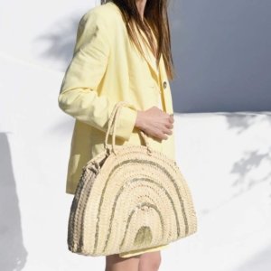 sac panier plage femme