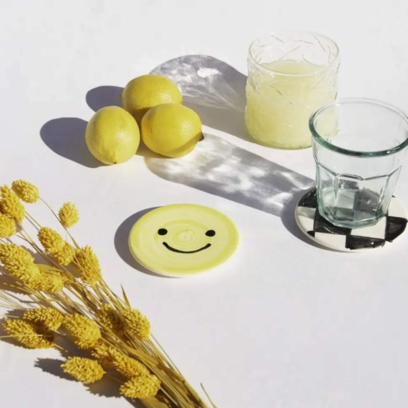 set de sous verre humoristique smiley