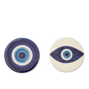 sous-verres en céramique yeux