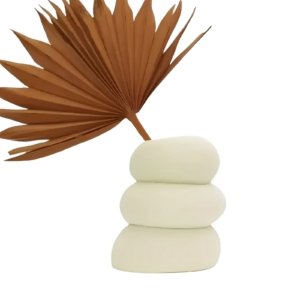 vase en gres beige Dune