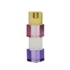 bougeoir en cristal coloré Miss étoile chez My Nu Designer