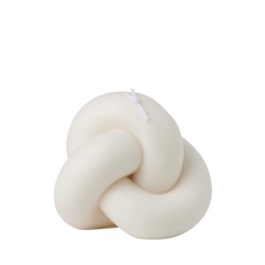 bougie décorative noeud by Vivi